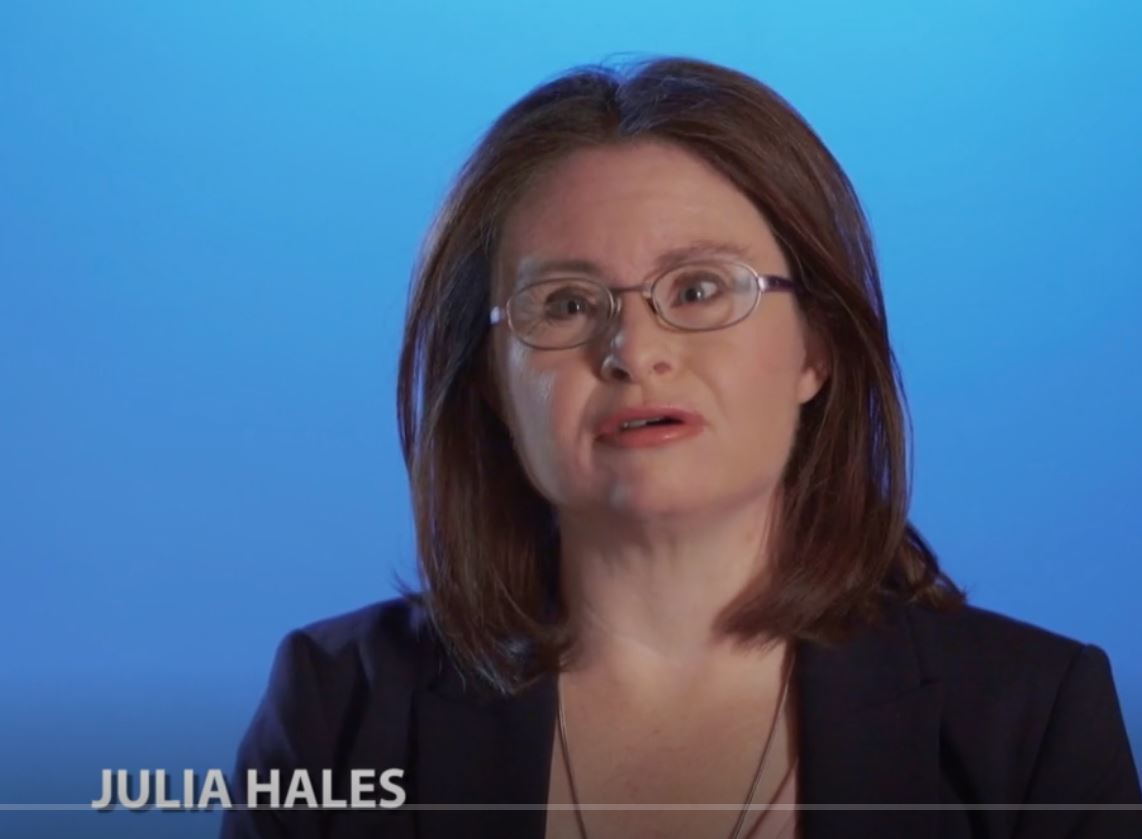 Julia Hales trisomie 21